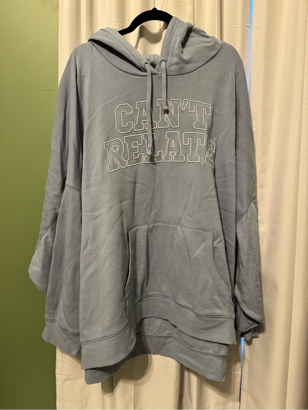 torrid Light Blue "Can't Relate" Pullover Hoodie
